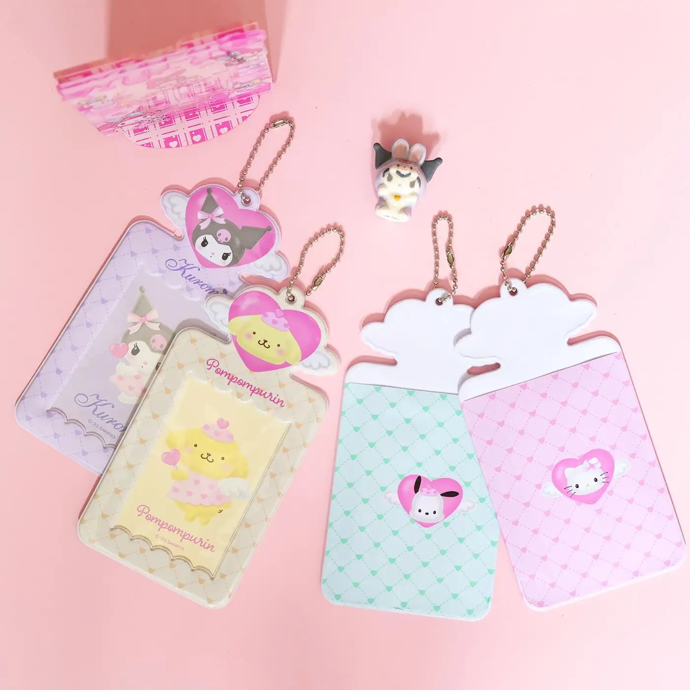 Wholesale Anime Holder Photo Korea Cute Frame Photocard Holder Photo PVC Storage Case Custom PVC Idol Card Holder
