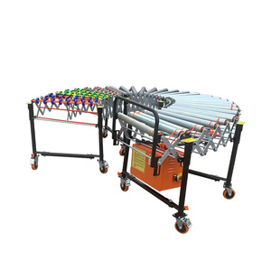 Electric Power Retractable Flexible Expandable Roller <strong>Conveyor</strong> for <strong>Loading</strong> and <strong>Unloading</strong> - Product Image 6