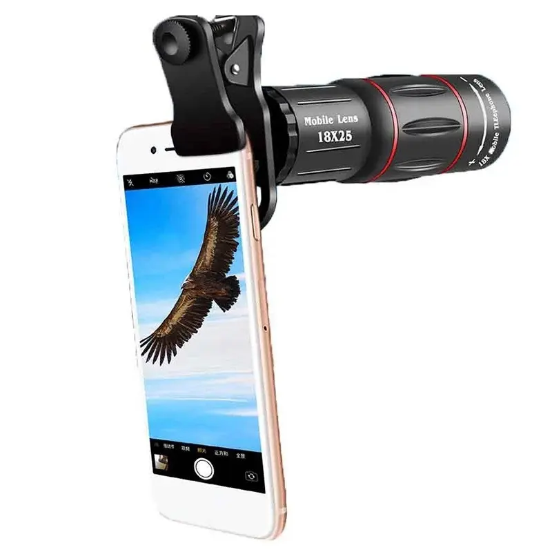 2022 고품질 읽을 수있는 전문 휴대 전화 카메라 렌즈 4K HD18X 줌 망원 렌즈 아이폰 13 스마트 폰