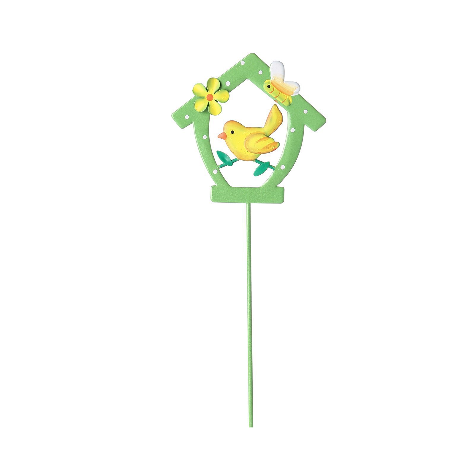 Nid d'oiseau plat vert foncé