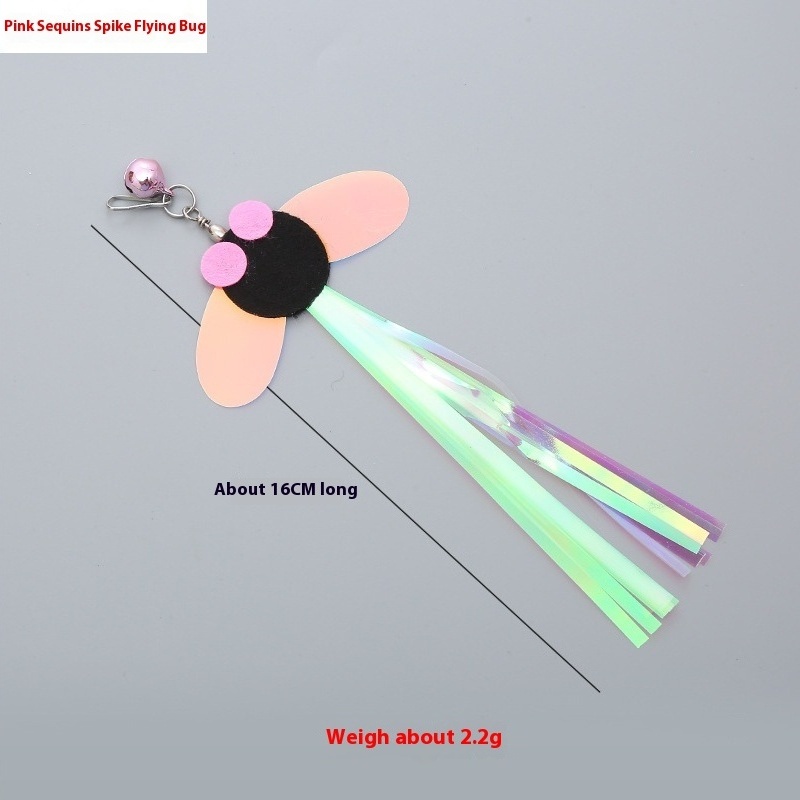 Insectes volants roses