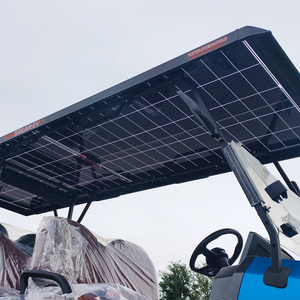 Hiệu quả cao gas điện vin wmi mã đường phố hợp pháp Golf xe Hải Quan 6 chỗ ngồi Golf giỏ hàng với bảng điều khiển năng lượng mặt trời mái - Product Image 5