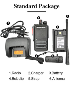 Sistema de intercomunicación inalámbrico DMR Radio IP68, dispositivo de radio bidireccional UHF de mano, resistente al agua, 50km, carga USB, Vvox, walkie - Product Image 6