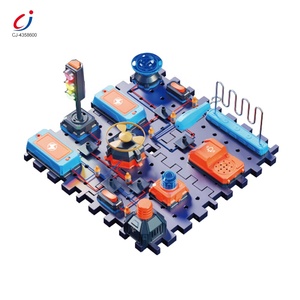 Chengji Hot Sale Children's Educational <strong>Building</strong> <strong>Blocks</strong> Diy Circuit Toy Aerospace <strong>Science</strong> and Education <strong>Building</strong> <strong>Block</strong> Set - Product Image 1