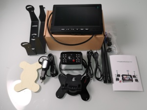 Pantalla de Monitor de camión WIFI de 7 pulgadas, pantalla de marcha atrás de cámara inalámbrica para Monitor de coche, pantalla de imagen de marcha atrás de camión RV - Product Image 6
