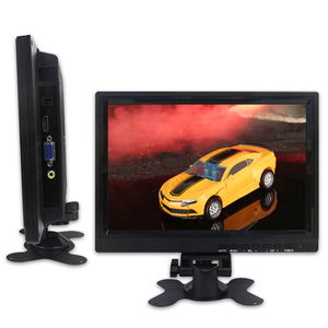 Monitor de ordenador 10,1 TFT LCD pantalla a Color 1024X600 pantalla IPS con puerto de vídeo VGA y AV DC 12V-24V para PC de coche REPRODUCTOR DE DVD VCD - Product Image 3