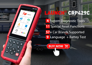 2024 la spedizione gratuita X431 CRP429C OBD2 lettore di codici Scanner strumento di diagnostica automatica per test/ABS/Arbag/a 11 funzione di Reset