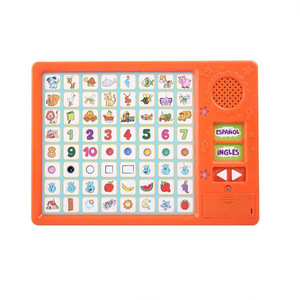 Máquina de aprendizaje de tableta de juguete de rompecabezas multifuncional y multilingüe personalizada de fábrica para niños - Product Image 1