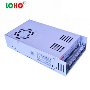 110V/220VAC入力電圧シングル出力12V 33A 400Wスイッチング電源12V 13.8V 15V LEDライトストリングデバイス変圧器 - Product Image 5