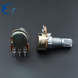 Foshan factory 12mm mini mono <strong>Linear</strong> Volume Control <strong>Potentiometer</strong> RK125N for Audio/Amplifers - Product Image 2