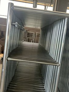 Factory Promotion Heavy Duty Verzinkte lackierte Gerüst gerüst leiter Rahmen gerüsts ystem für den Bau