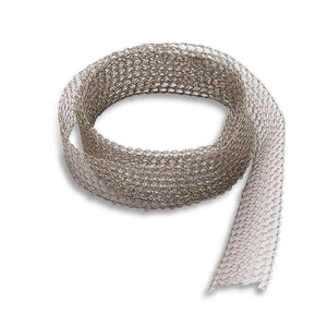 Yüksek kaliteli 304 316 paslanmaz çelik örme tel örgü filtre bahçe dikim için