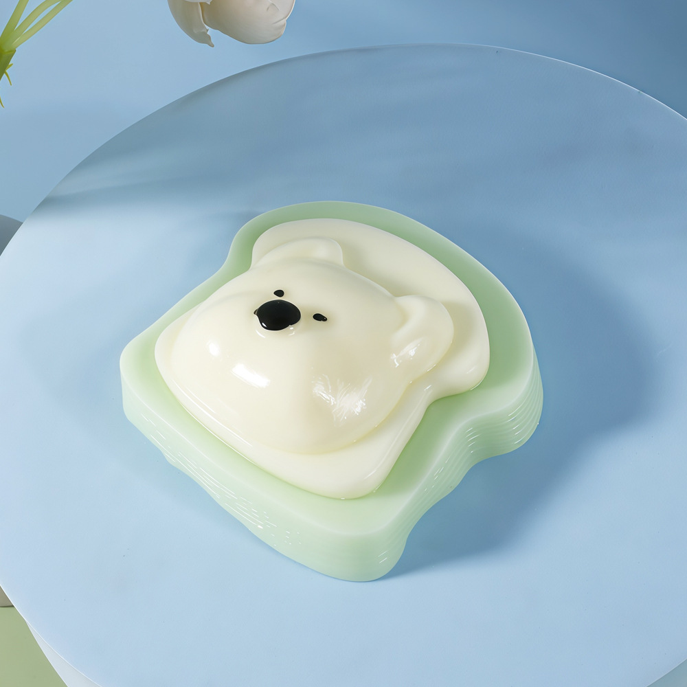Chiot toast-vert