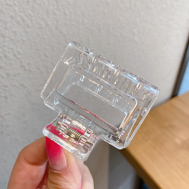 1#Blanc transparent, 5 cm de longueur