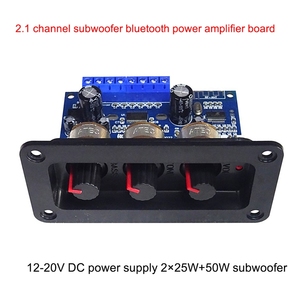 <strong>2</strong>.<strong>1</strong> Channel Digital Power <strong>Amplifier</strong> Board 2X25W+50W 5.0 Subwoofer Class D Audio Board for DC 12-20V Receivers &amp; <strong>Amplifiers</strong> - Product Image 2