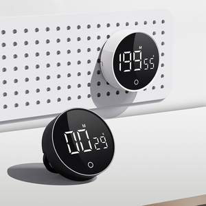 <strong>2</strong>-in-1 Smart <strong>LED</strong> Visual Kitchen <strong>Timer</strong> Manual Rotation Countdown with Digital Display Magnetic Kitchen Cooking <strong>Timer</strong> - Product Image 2