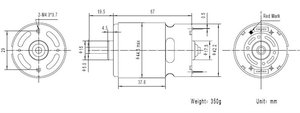 Tt <strong>Motor</strong> High Rpm <strong>RS</strong>-555 and <strong>RS</strong>-775 <strong>Dc</strong> <strong>Motor</strong> <strong>12v</strong> <strong>24v</strong> <strong>Dc</strong> Brushed <strong>Motor</strong> - Product Image 6