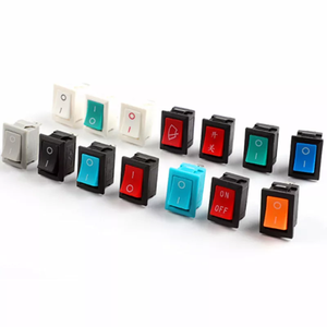 TUV güç 12V ~ 24V ~ 220V LED ışık Mini Rocker anahtarı Kcd1 serisi 15X21 MM / 2P / 3P / 4P / 6P / ON-OFF / ON-OFF-ON anahtarı - Product Image 3