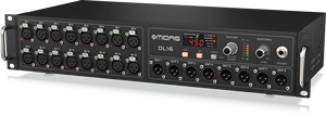 DL16 16 <strong>Input</strong> 8 <strong>Output</strong> Stage Box with 16 <strong>Microphone</strong> Preamplifiers ULTRANET and ADAT Interfaces - Product Image 5
