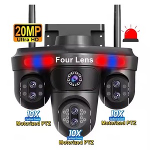 20mp 4lens Cctv <strong>Camera</strong> Wireless Wifi PTZ 360 ROTATE Two Way Intercom IP Network <strong>Camera</strong> Outdoor 8k 4k 10x Zoom <strong>CAMERA</strong> - Product Image 1