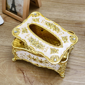 กล่องใส่กระดาษทิชชู่ขนาดเล็กกล่องอะคริลิคกล่องทิชชูพลาสติกตั้งโต๊ะ - Product Image 3