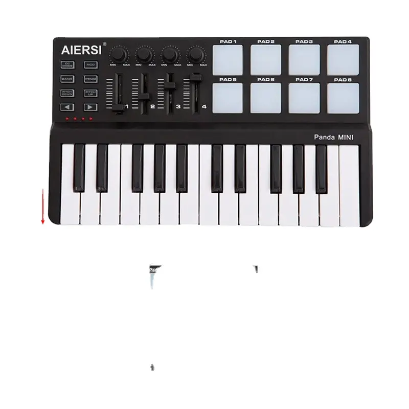 Aiersi-MINI controlador de teclado USB portátil, dispositivo electrónico con 25 teclas, a la venta, precio al por mayor