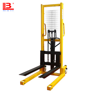 Hand Forklift <strong>Stacker</strong> Pallet Lift Truck 1 Ton 2 Ton Manual Forklift Hand <strong>Push</strong> Stacking Machine Cheap Good <strong>Stacker</strong> - Product Image 4