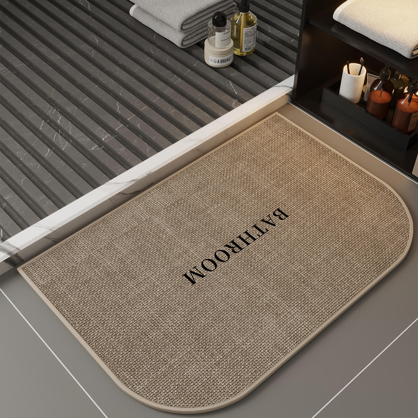 Grand coin rond - Avoine - Salle de bain