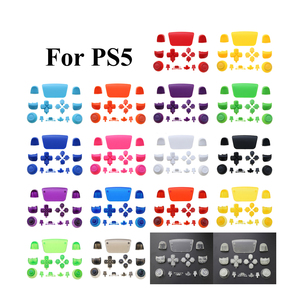 19 Farb controller R1 L1 R2L2 Taste Joystick Key Ersatz Shell Case Cover Cap für PS5 Controller Gamepad Griff Zubehör - Product Image 1