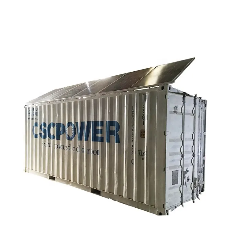 40FT Kho Lạnh 20ft Năng Lượng Mặt Trời Container Phòng Lạnh Với Năng Lượng Mặt Trời Powered