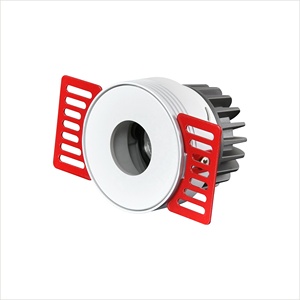 מגזרת 75mm צר צד 7W 10W ללא שוליים <span class=keywords><strong>LED</strong></span> זרקור עמוק נגד בוהק תקרה משובצת Downlight עבור בית מלון