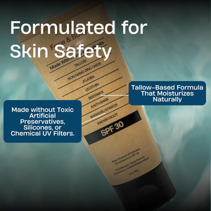 OEM ODM SPF 30天然タロー & 亜鉛酸化物,リーフセーフ,耐水性,無香料,無脂っこいフェイス & B用フォーミュラ - Product Image 2