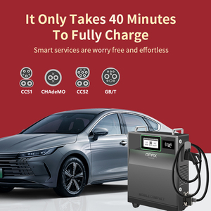 AFAX 40kWモバイルDC EV充電ステーション 30kW CCS2 CCS1 CHAdeMO GBT イーサネット/4G/Wifi対応 電気自動車用EV充電器 - Product Image 4