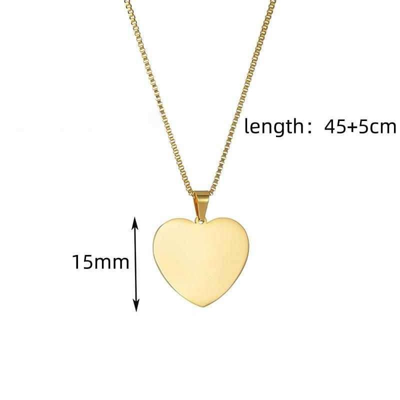 gold-15mm heart
