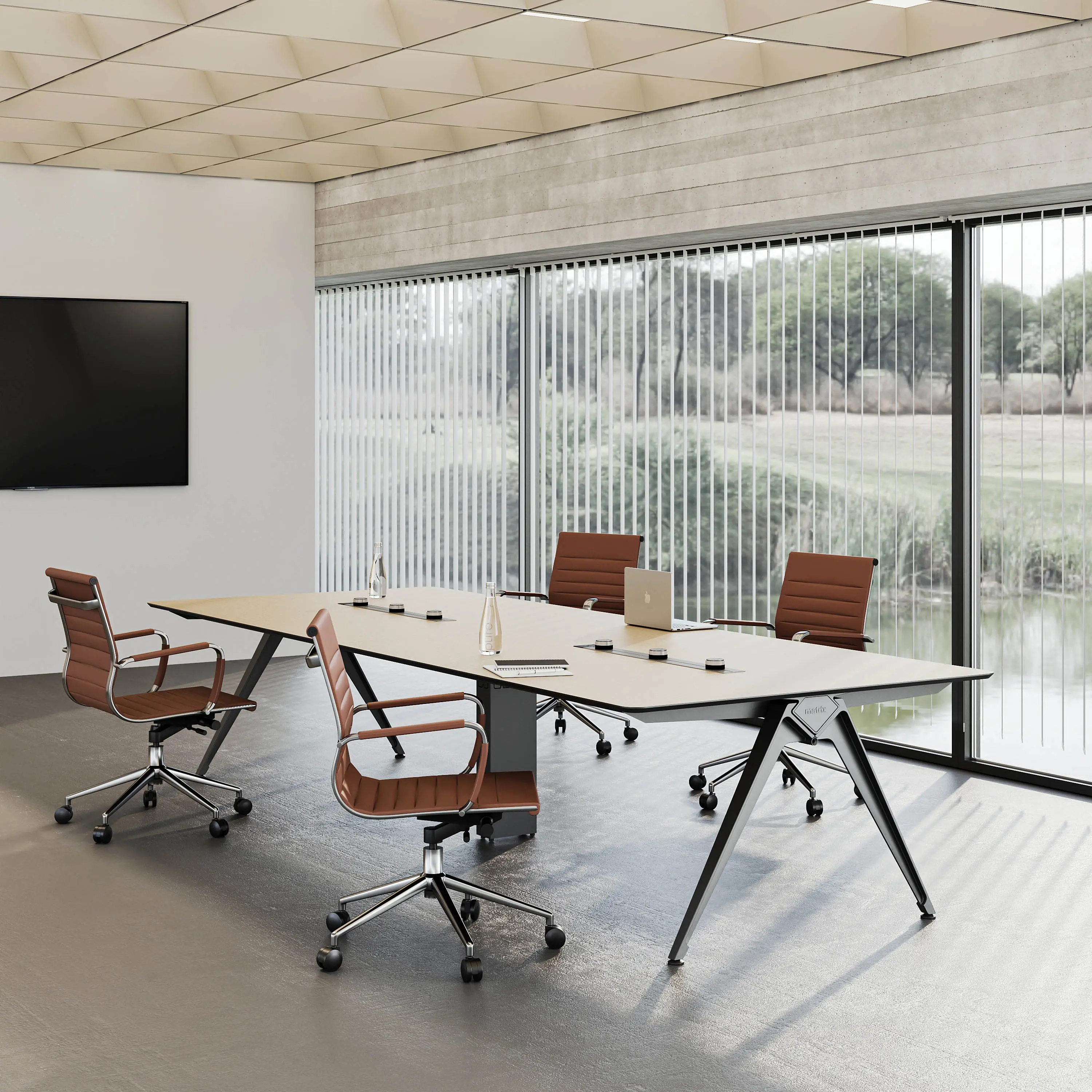 2024 più recente grande tavolo da conferenza modulare moderna sala riunioni mobili per la scuola a casa ufficio uso per 4 8 12 persone