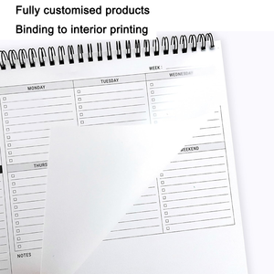 Blocco Note Planner da scrivania per fare elenco calendario Desktop blocco Note Note non datato blocco per promemoria stampa all'ingrosso Logo personalizzato - Product Image 4