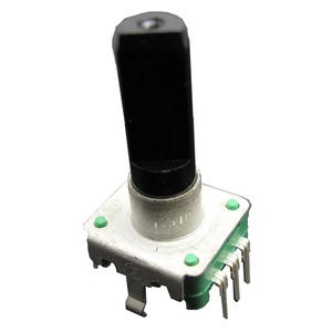 Encoder rotativo orizzontale meccanico serie F12E 12mm dimensioni 12e 24 posizioni albero in plastica 360 encoder a rotazione infinita - Product Image 1