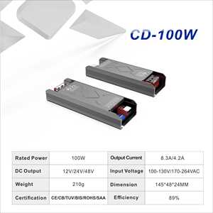 Free Sample <strong>LED</strong> Switching Power Supply 60w <strong>100w</strong> 200w 250w Indoor IP20 Dc12v <strong>24v</strong> 48v Ultrafine Drivers SMPS Transformer for <strong>Led</strong> - Product Image 4