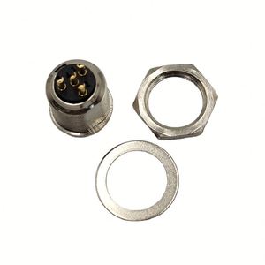 ซ็อกเก็ตตัวผู้ XLR ขนาดเล็กจิ๋วช่องเสียบ4ขาสำหรับติดบนแผงขั้วต่อ4Pin XLR ขนาดเล็กพร้อมน็อตซ็อกเก็ต XLR ขนาดเล็กจิ๋วที่ยึดแผง4ขา - Product Image 5