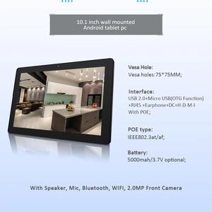 IP65แท็บเล็ตแอนดรอยด์ป้ายดิจิตอล10.1นิ้ว | การแสดงธุรกิจ wifi/bt/nfc | บอร์ดเมนูสำหรับร้านอาหาร/สำนักงาน/ค้าปลีก/โรงแรม
