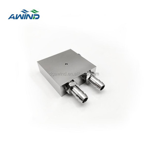 Liquid Cooling Nitrogen Vaporizer <strong>Heat</strong> <strong>Exchanger</strong> Ss304 Plate Mini Sus304 Cold Block Tube <strong>Heat</strong> <strong>Exchanger</strong> Processor Waterblock