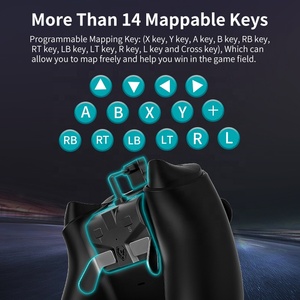 Için Xboxes serisi kolu kablolu arka eki tetik için geri düğmesi XSX XSS denetleyicisi ile 3.5MM kulaklık AL-XB2031B - Product Image 5