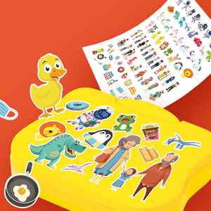 Nueva inteligencia para niños, máquina de aprendizaje bilingüe en chino e inglés, simulación de bebé, práctica de lectura, juguetes de ordenador - Product Image 4