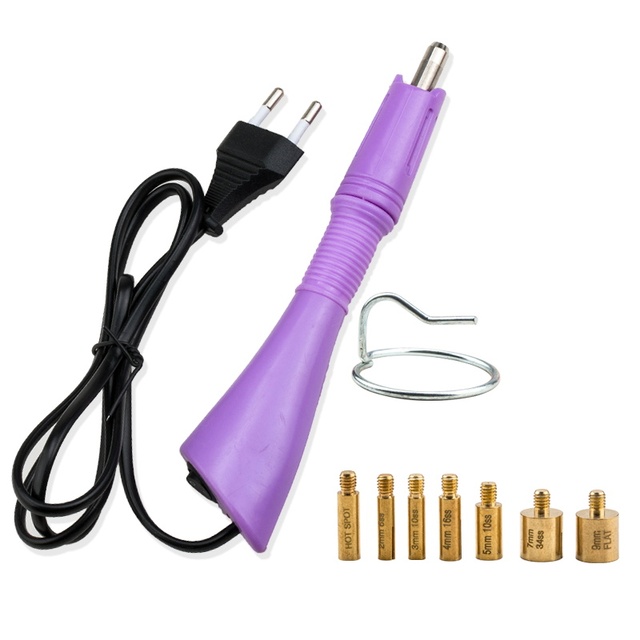 Aplicador de pedrería morado UE