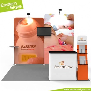 Nhà cung cấp trung quốc nhôm triển lãm thương mại hiển thị công bằng gấp pop up new thiết kế modular gian hàng triển lãm - Product Image 4