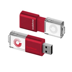 Tendy 2.0 3.0带发光二极管功能的u盘批发亚克力u盘礼品 - Product Image 2