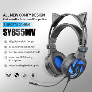 Kabel gebundener Kopfhörer Benutzer definiertes Logo für <span class=keywords><strong>Computer</strong></span> mit Mikrofon 40mm Bass lautsprecher Beliebtes Soyto <span class=keywords><strong>PS4</strong></span> Gaming Headset
