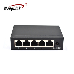 Wanglink Unmanaged 5 Ports PoE Switch 4 Port 100M PoE 1 Uplink Port <strong>IEEE</strong> 802.3 Af/at Fast <strong>Ethernet</strong> for Cctv - Product Image 1