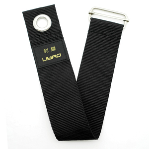Correas de sujeción de gancho y bucle de ojal negro autoadhesivas elásticas de alta calidad reutilizables para uso multiusos - Product Image 4