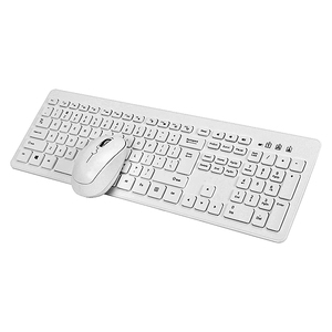2.4G Wireless <strong>Keyboard</strong> <strong>Mouse</strong> Combos 108 Key Ultra Thin Membrane <strong>Keyboard</strong> Wireless <strong>Mouse</strong> Multifunction <strong>Keyboard</strong> - Product Image 5